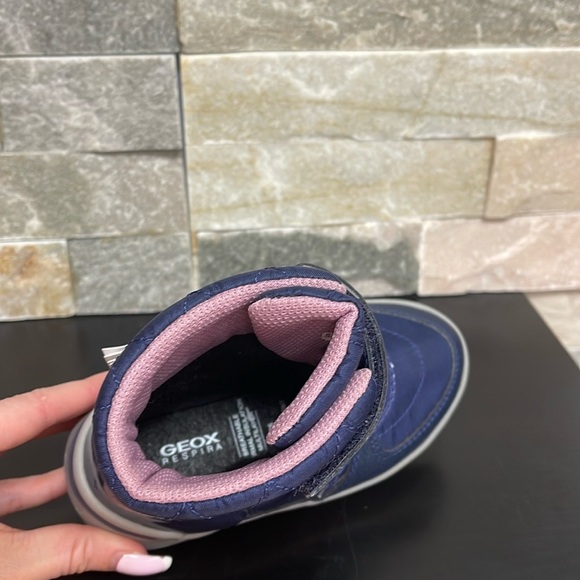 Geox Sleigh ABX Waterproof Girls Boot - Picture 9 of 10